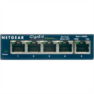 NETGEAR GS105 - Switch - 5 x 10/100/1000 - Desktop