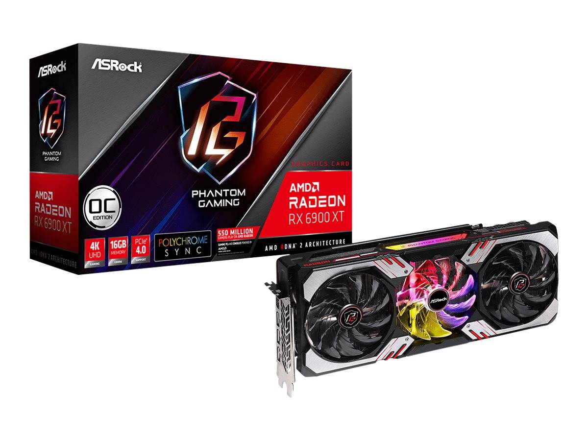 ASRock Phantom Gaming D Radeon RX 6900 XT 16G OC-3