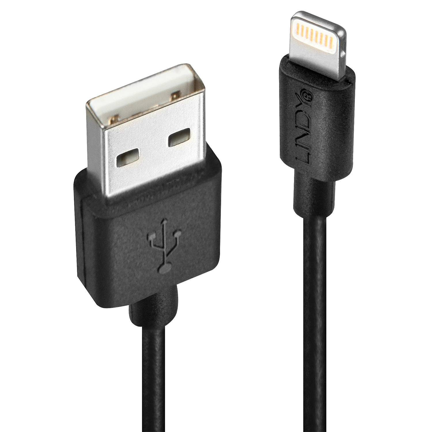 Lindy 31321 2m USB an Lightning Kabel, schwarz-3