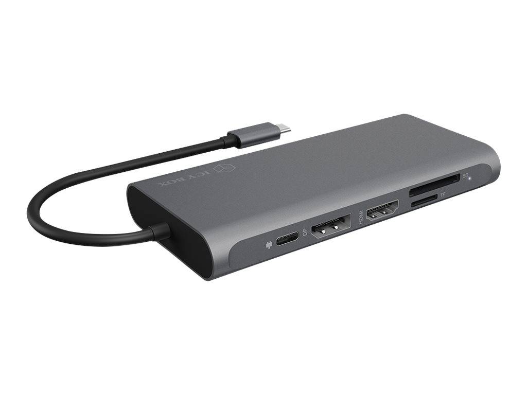 IB-DK4050-CPD, 12 in 1 USB Type-C® Notebook DockingStationk 2x HDMI 4K60Hz, 1x DP 4k60Hz-2