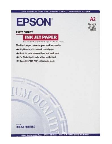 Epson Photo Quality Ink Jet Paper - Matt - beschichtet - A2 (420 x 594 mm) - 105-3