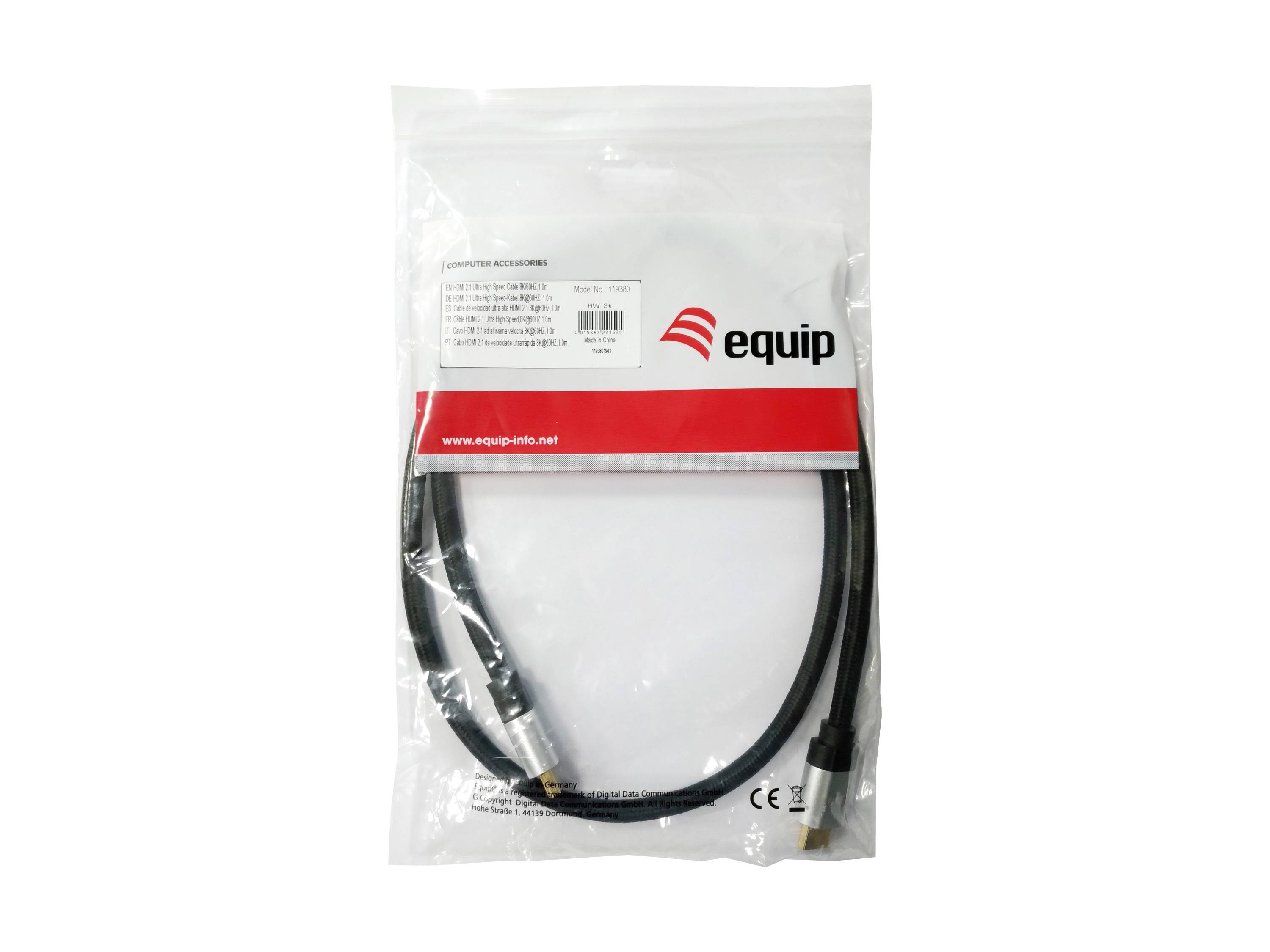Equip Life - Ultra High Speed - HDMI-Kabel mit Ethernet-2