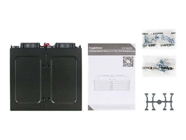 ICY Dock ToughArmor MB998IP-B - Gehäuse für Speicherlaufwerke - 2.5"" (6.4 cm)-1