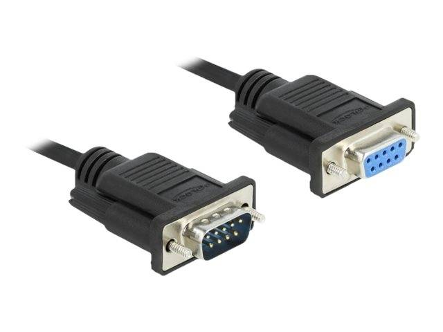Delock Serielles Verlängerungskabel - DB-9 (M)-0