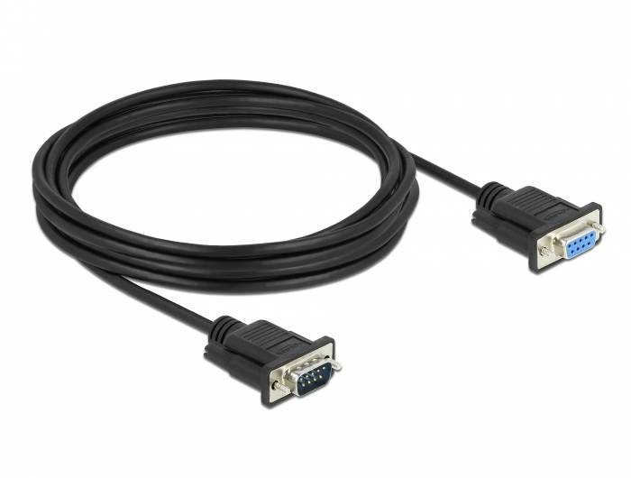 Delock Serielles Verlängerungskabel - DB-9 (M)-2