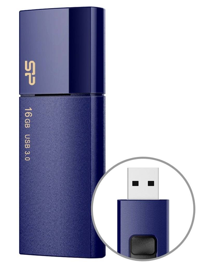 Silicon Power Blaze B05 - USB-Flash-Laufwerk - 16 GB - USB 3.0 - Marineblau-4