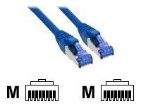 InLine® Patchkabel, S/FTP (PiMf), Cat.6A, halogenfrei, blau, 5m-3
