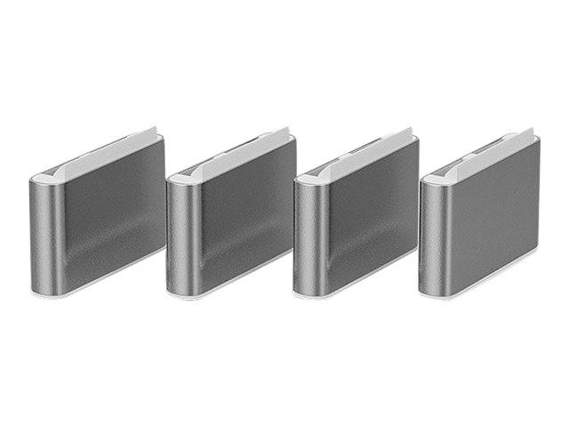 Lindy 40439 USB Typ C Port Schloss, weiß, 10 Stück-3