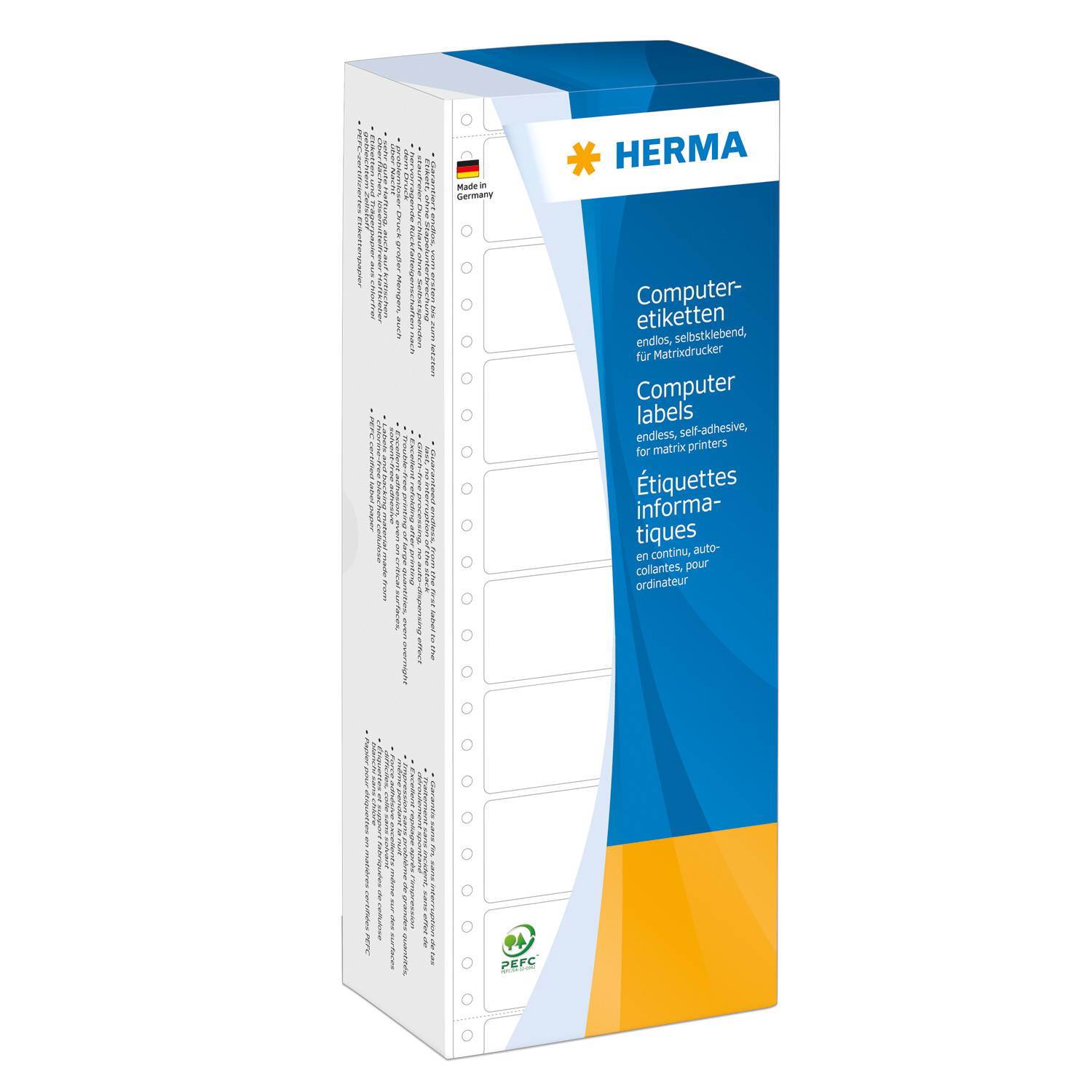 HERMA Computer labels - Papier - matt - permanent selbstklebend-2
