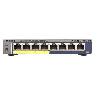 Netgear GS108PE-300EUS 8-Port Gigabit Switch mit 4 PoE Port 8-Port Gigabit Web Managed (Plus) Switch mit 4 PoE Ports 45W-2