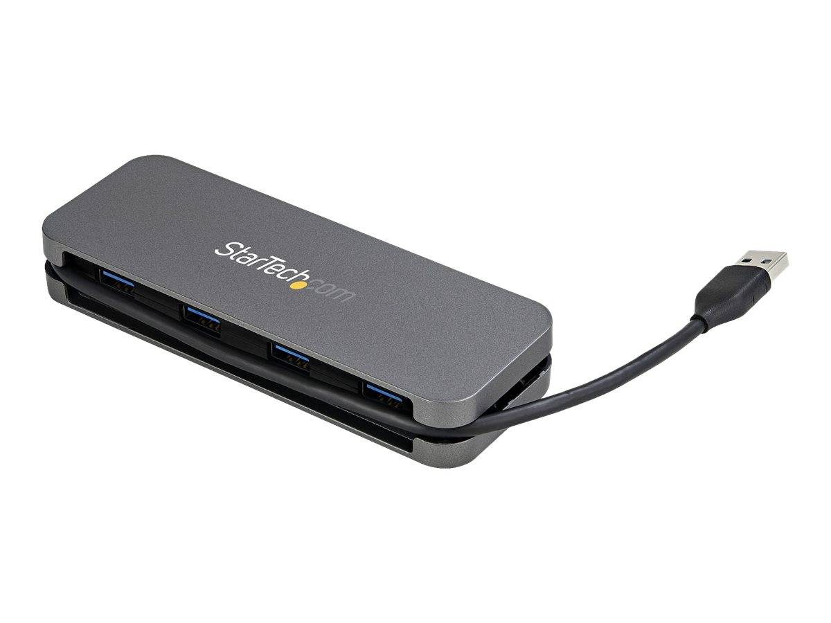 StarTech.com 4 Port USB 3.0 Hub - SuperSpeed 5 Gbit/s USB 3.1 Gen 1 Type-A Verteiler - USB Bus Powered - 28cm USB Host-2