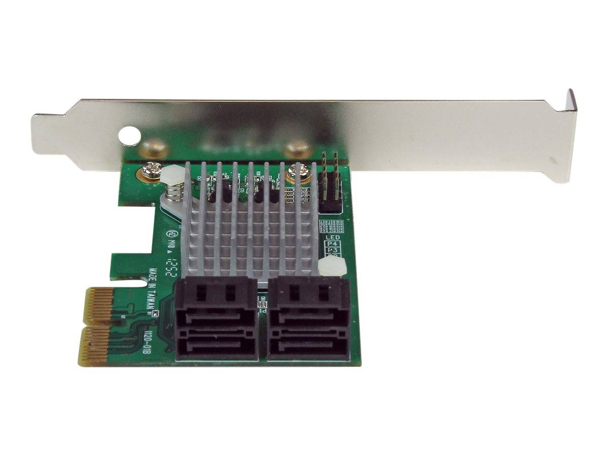StarTech.com Startech 4 Port SATA III RAID Controller PCI Express Schnittstellenkarte - PCIe Serial-ATA Controller-2
