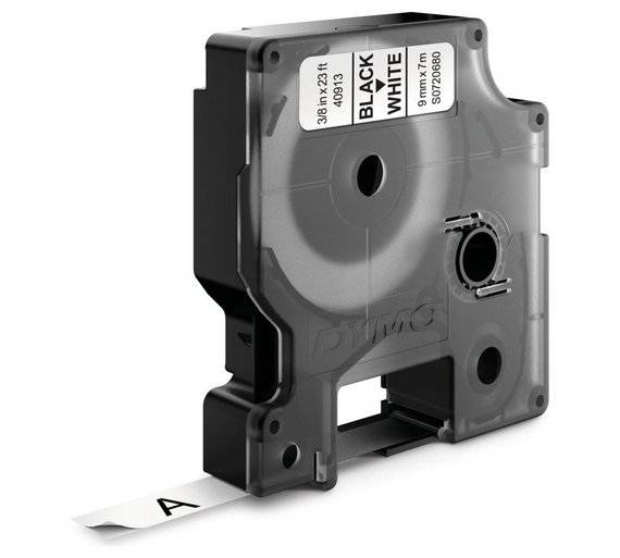 DYMO D1 - Selbstklebend - Schwarz auf Weiß - Rolle (0,9 cm x 7 m)-3