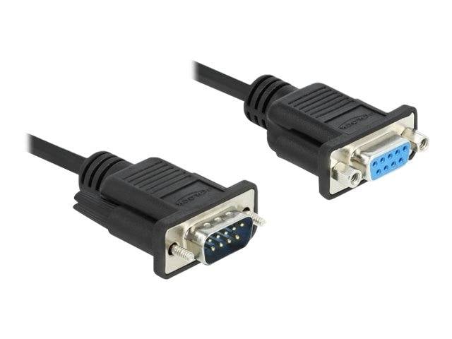 Delock Serielles Verlängerungskabel - DB-9 (M)-0