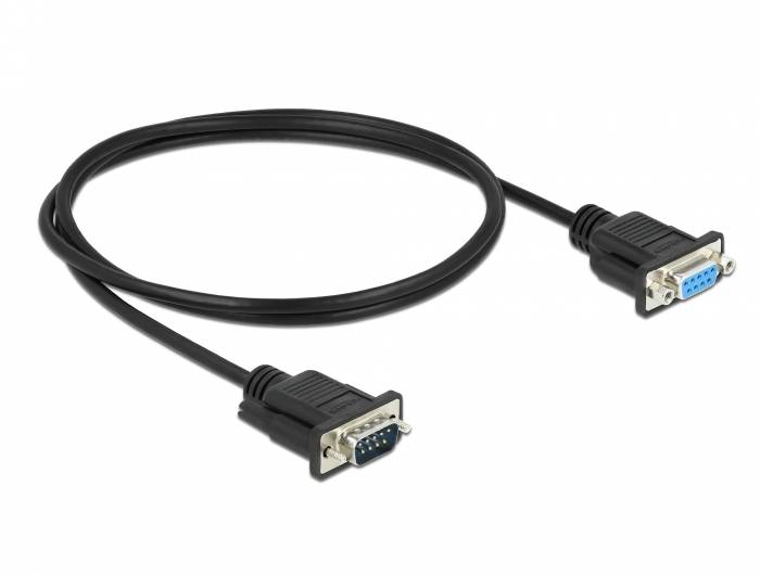 Delock Serielles Verlängerungskabel - DB-9 (M)-2