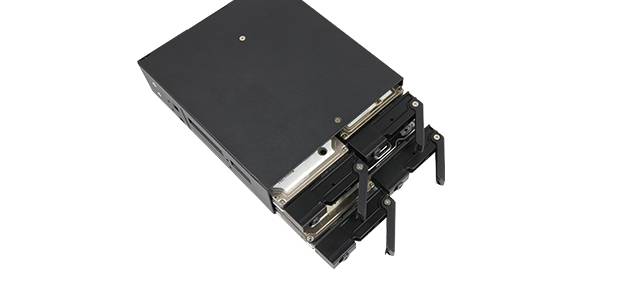 Chieftec CMR-425 - Mobiles Speicher-Rack - 2.5"" (6.4 cm)-4