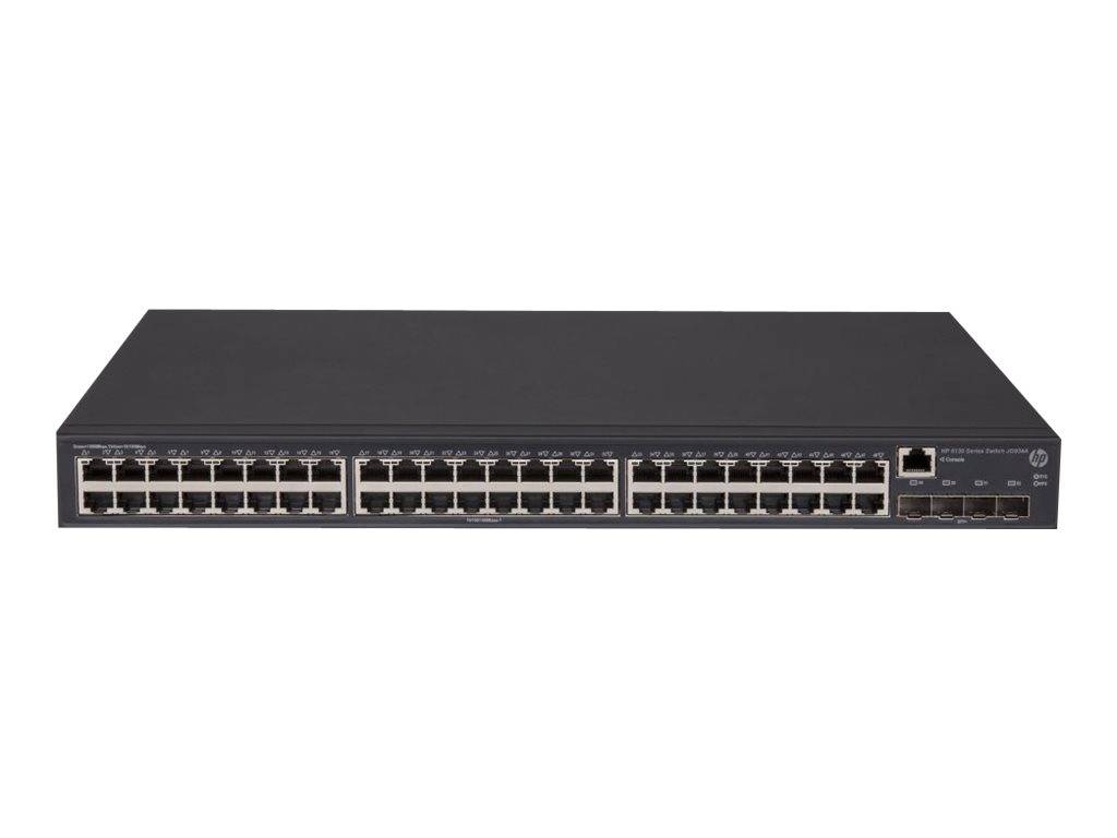 HPE 5130-48G-4SFP+ EI - Switch - L3 - managed - 48 x 10/100/1000 + 4 x 10 Gigabit Ethernet / 1 Gigabit Ethernet SFP+ - a-2
