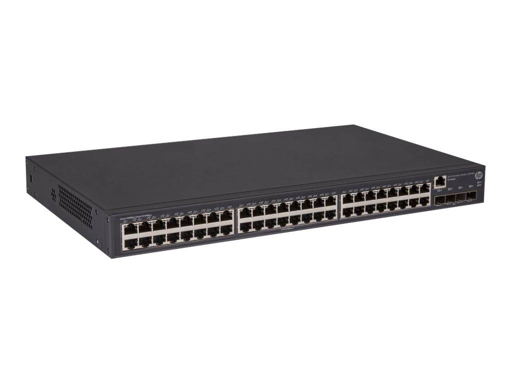 HPE 5130-48G-4SFP+ EI - Switch - L3 - managed - 48 x 10/100/1000 + 4 x 10 Gigabit Ethernet / 1 Gigabit Ethernet SFP+ - a-3