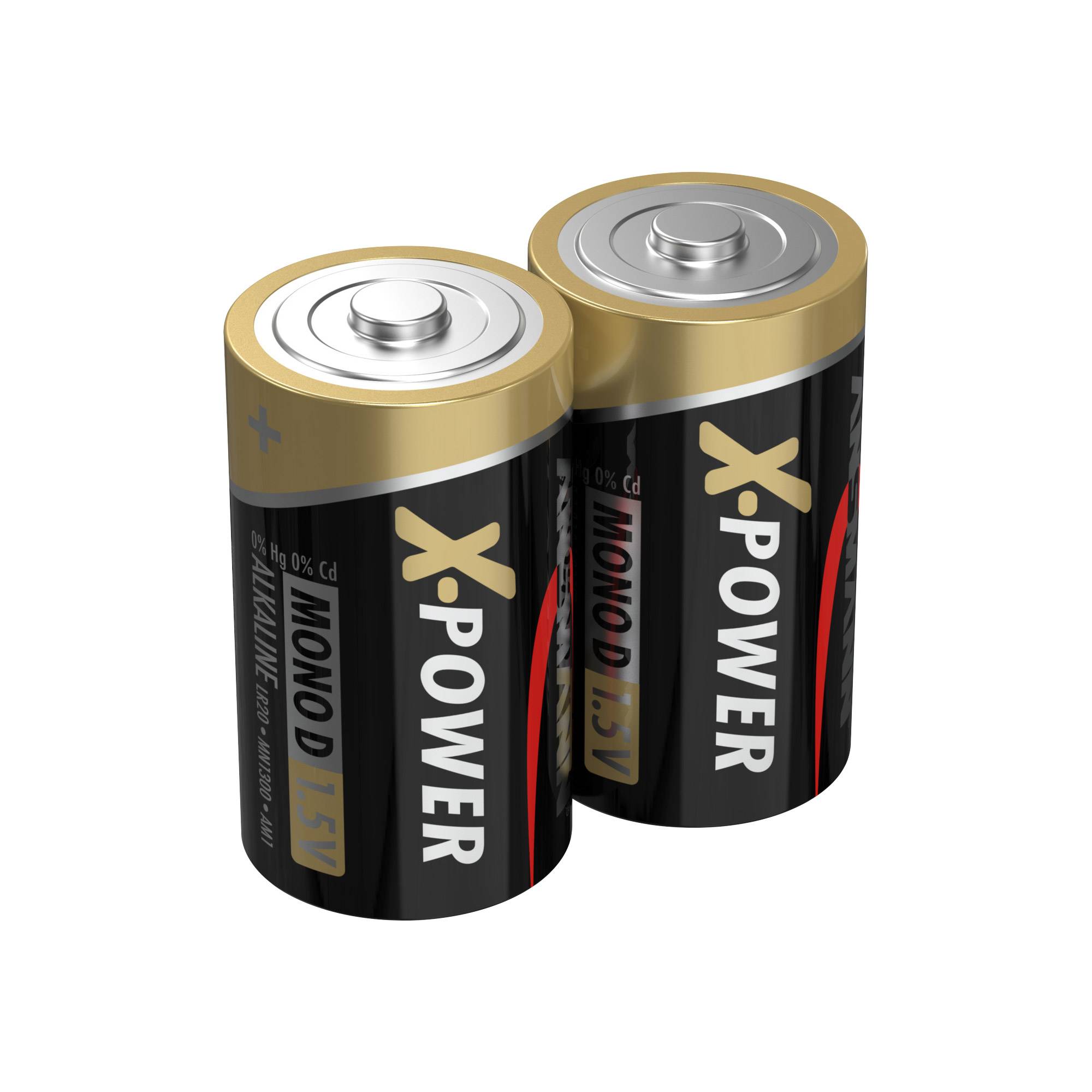 ANSMANN X-POWER Mono D - Batterie 2 x D - Alkalisch-2