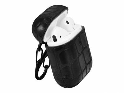 TERRATEC Air Box - Tasche für Kopfhöhrer - Polycarbonat - stone black - für Apple AirPods (1. Generation, 2. Generation)-3