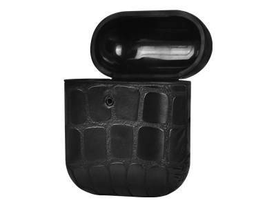 TERRATEC Air Box - Tasche für Kopfhöhrer - Polycarbonat - stone black - für Apple AirPods (1. Generation, 2. Generation)-4