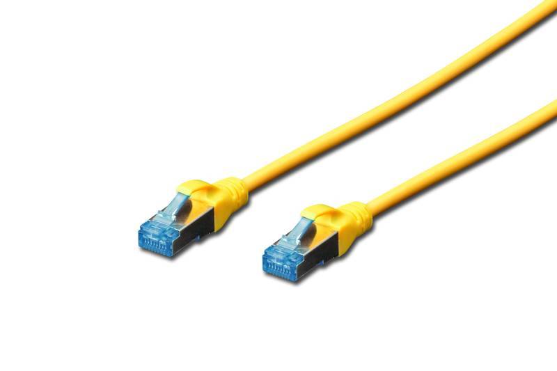 Digitus DK-1532-030/Y RJ45 Patchkabel CAT 5e SF/UTP 3.00 m Gelb verdrillte Paare 1 St.-1