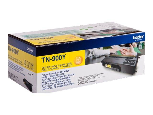 Brother TN900y - Gelb - original - Tonerpatrone-2