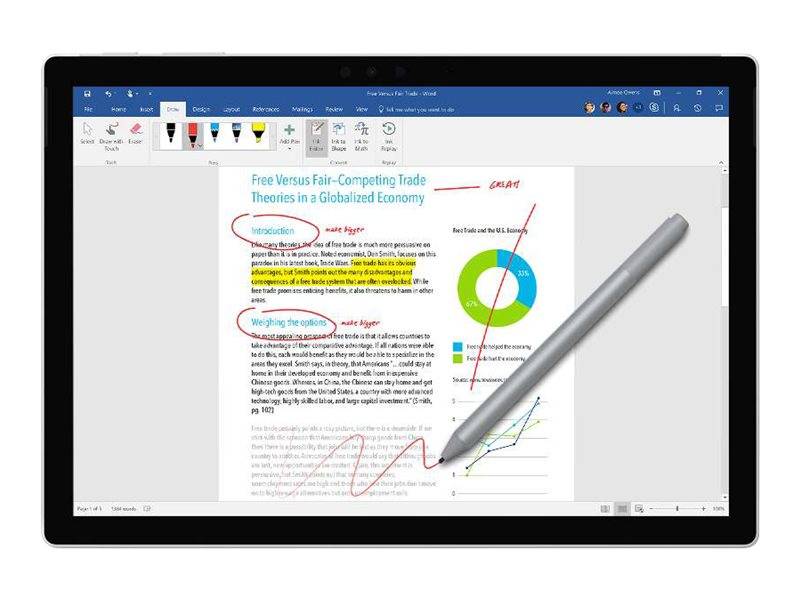 Microsoft Surface Pen M1776 - Stift - 2 Tasten-3