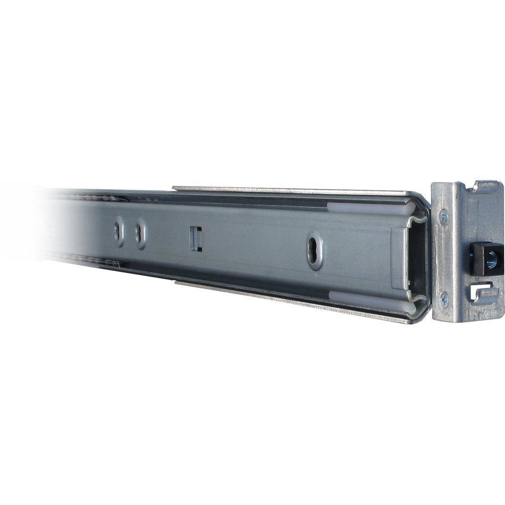 Inter-Tech 18"" Telescopic rail - Rack-Schienen-Kit - Grau - 1U - 48.3 cm (19"")-2