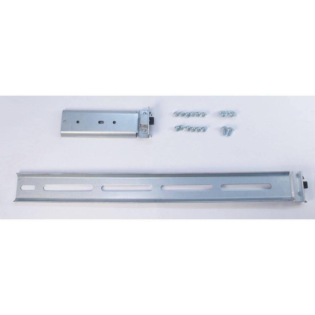 Inter-Tech 18"" Telescopic rail - Rack-Schienen-Kit - Grau - 1U - 48.3 cm (19"")-4