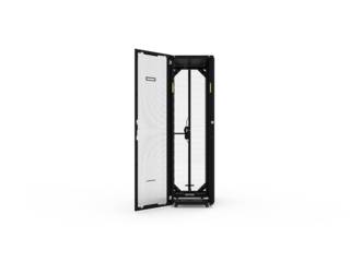HPE 600mm x 1075mm G2 Enterprise Shock Rack - Schrank - Schwarz mit silbernen Akzenten - 42HE - 48.3 cm (19")-1