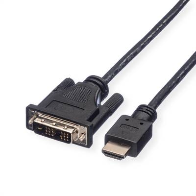 Roline - Adapterkabel - DVI-D männlich bis HDMI männlich