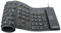 LogiLink Flexible Waterproof - Tastatur - PS/2, USB-4