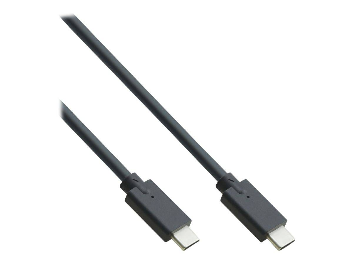 InLine® USB 3.2 Gen.1x2 Kabel, USB-C Stecker/Stecker, schwarz, 5m-1