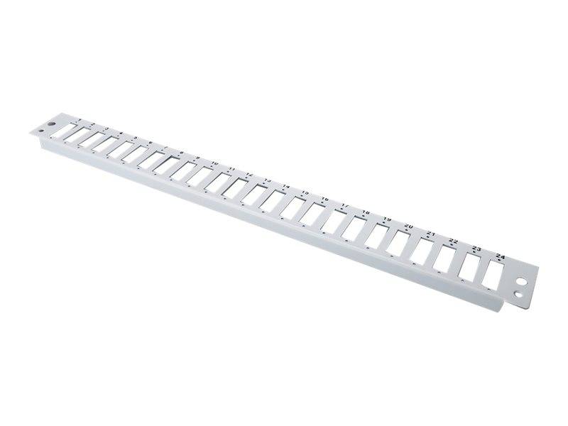 24x SC Duplex Frontblende für Glasfaser Spleißbox, 1HE-2