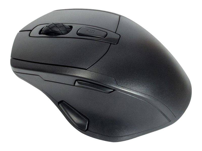 INTER-TECH - Eterno M-230 - Maus - ergonomisch - optisch - 6 Tasten - kabellos - 2.4 GHz - kabelloser Empfänger (USB)-4