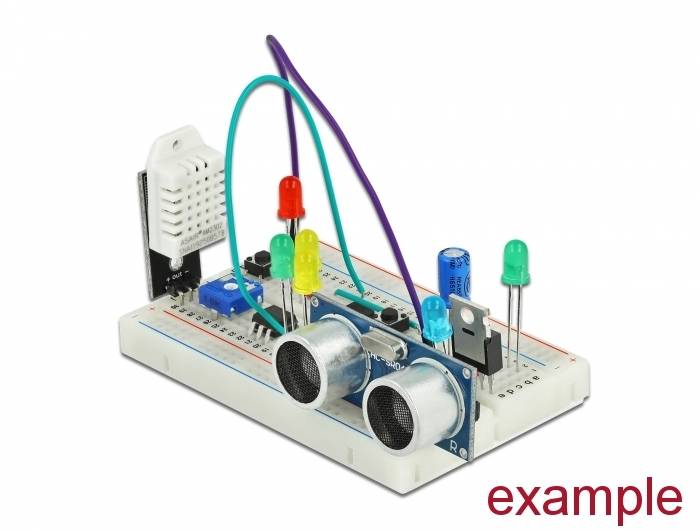 Delock Experimentier-Steckbrett 630/200 Kontakte-4
