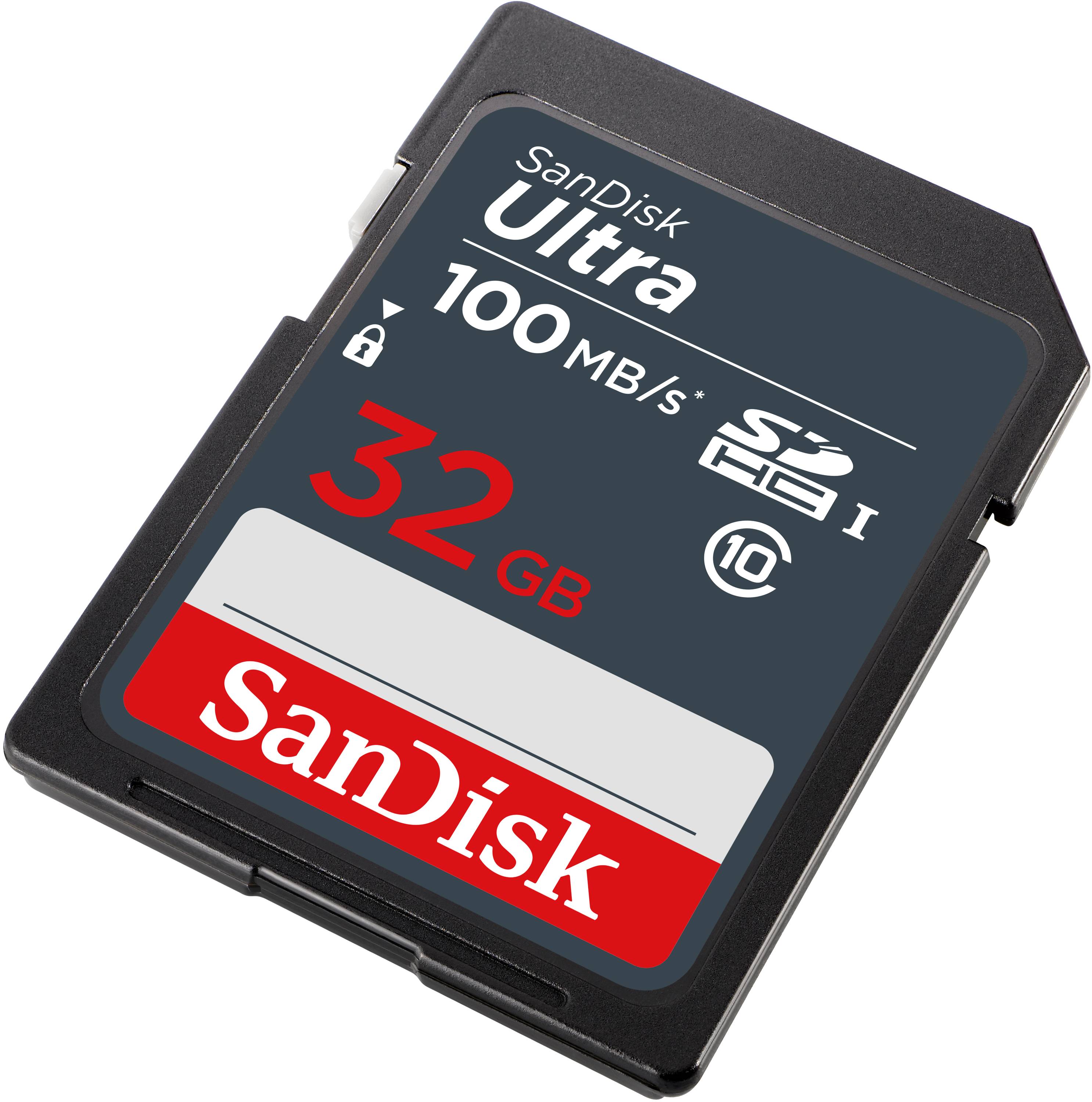 SanDisk Ultra - Flash-Speicherkarte - 32 GB - UHS Class 1 / Class10-3