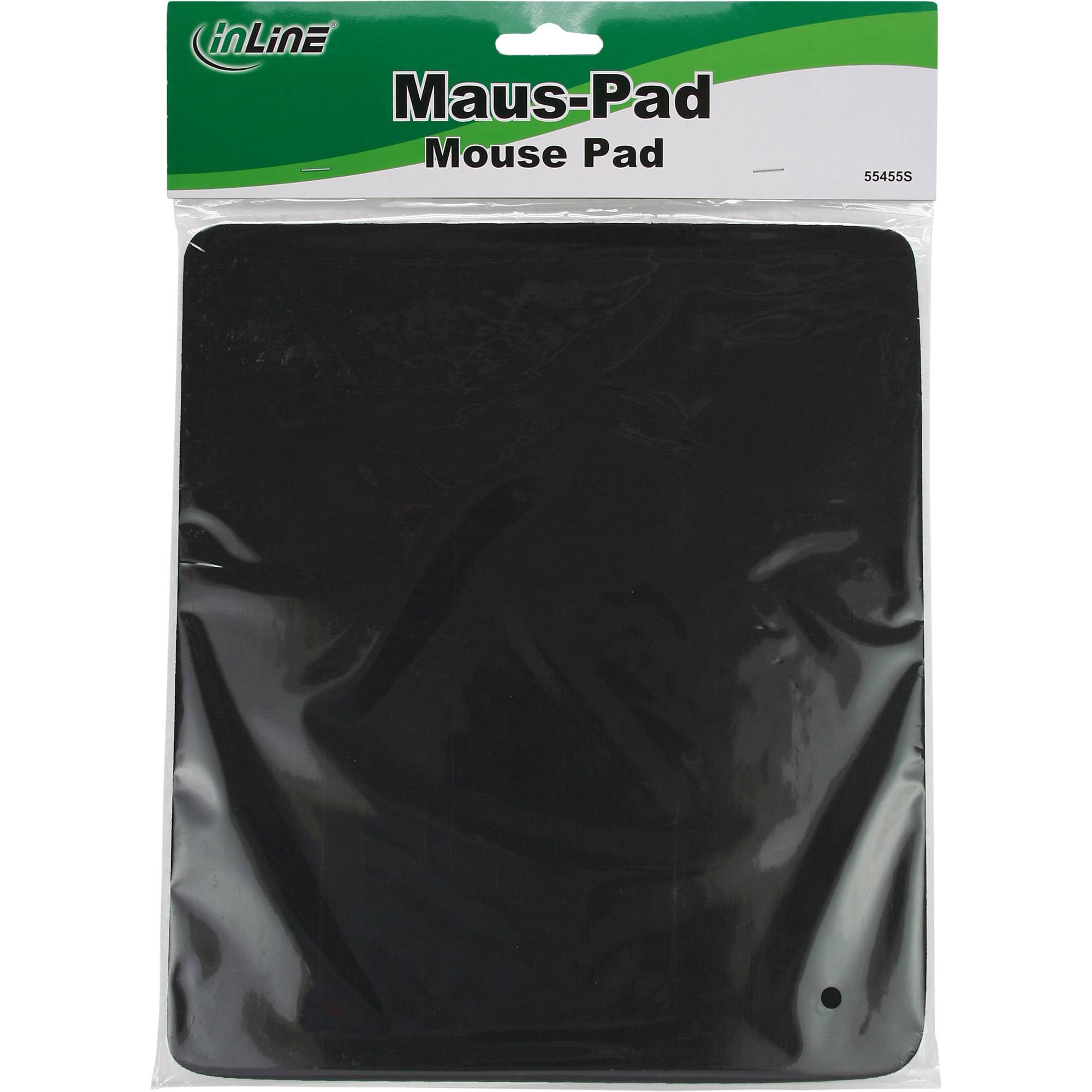 InLine® Maus-Pad 250x220x6mm, schwarz-3