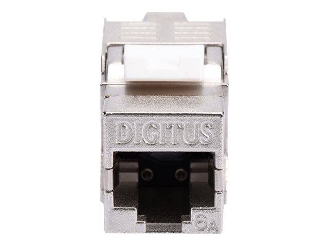 DIGITUS - CAT 6A Keystone Modul, geschirmt, werkzeugfreier Montageanschluss-4