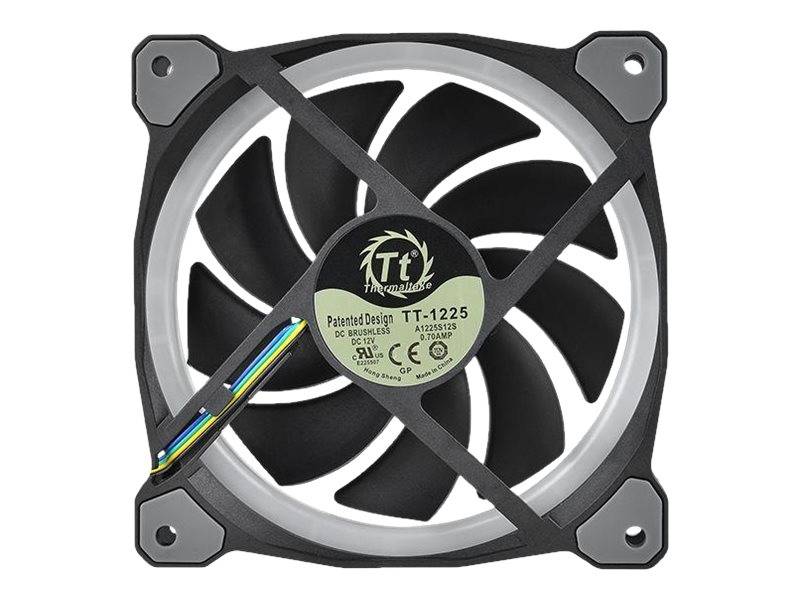 Thermaltake Riing PLUS 12 LED RGB Radiator Fan TT - Premium Edition - Gehäuselüfter - 120 mm (Packung mit 5)-2