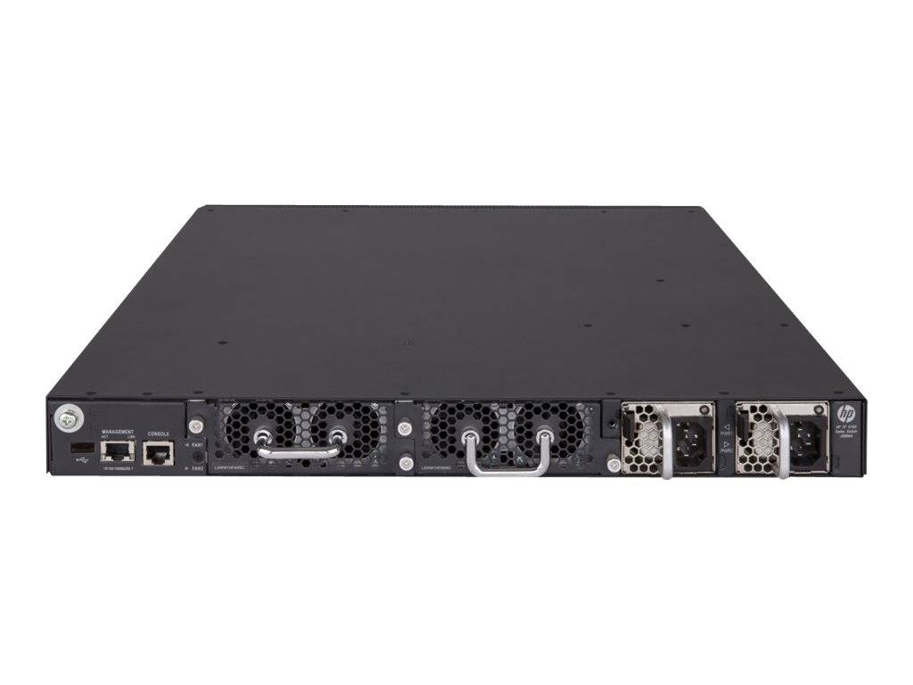 HPE FlexFabric 5700-32XGT-8XG-2QSFP+ - Switch - L3 - managed - 32 x 10GBase-T + 8 x 10 Gigabit Ethernet SFP+ / 1 Gigabit-1