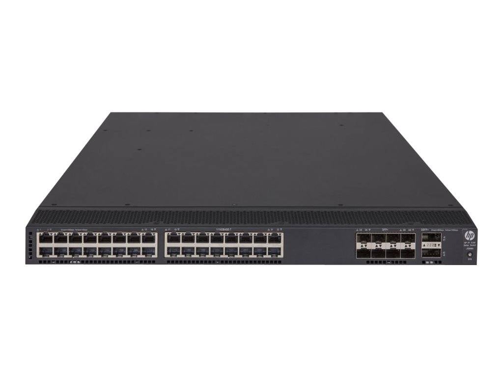 HPE FlexFabric 5700-32XGT-8XG-2QSFP+ - Switch - L3 - managed - 32 x 10GBase-T + 8 x 10 Gigabit Ethernet SFP+ / 1 Gigabit-3