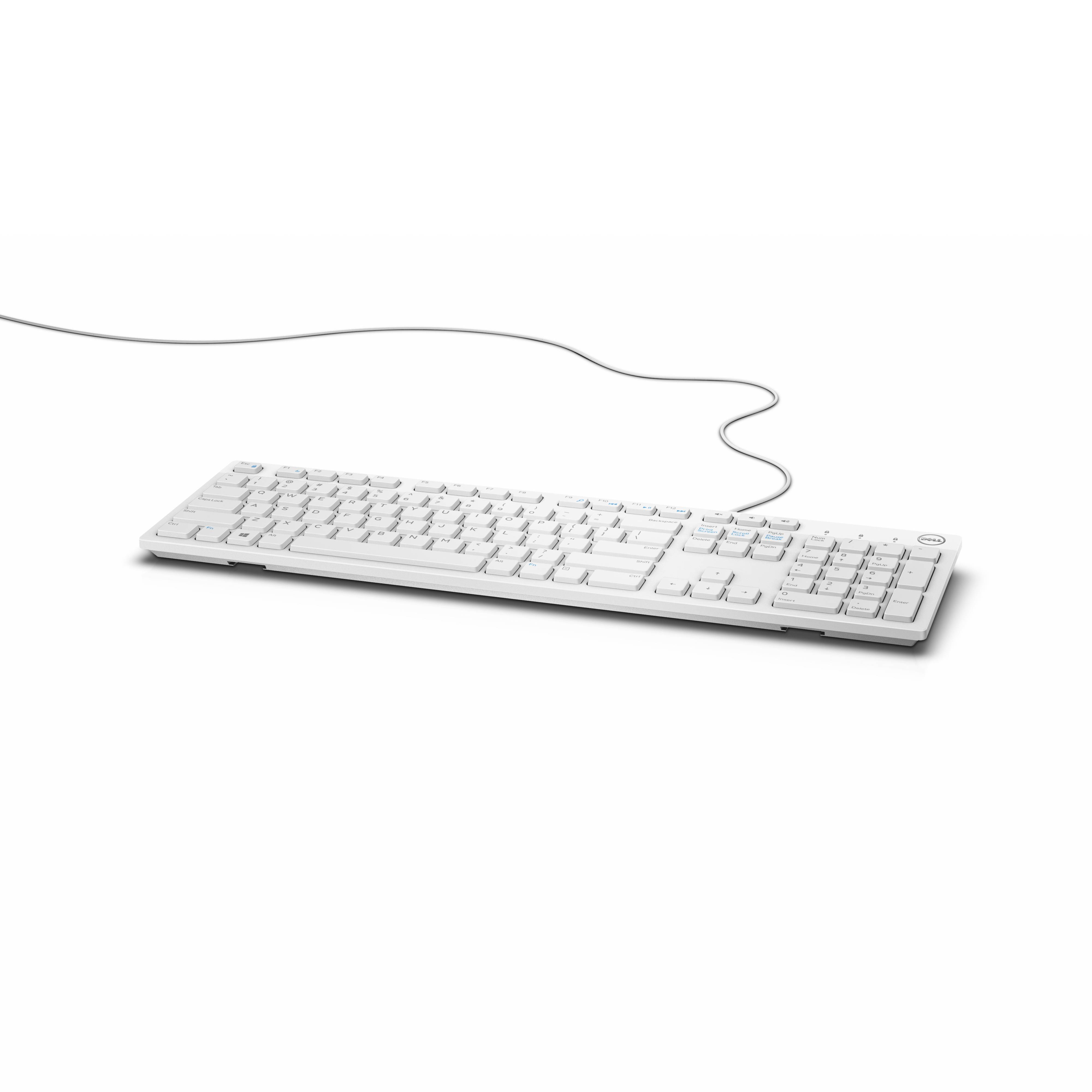 Dell KB216 USB Tastatur Deutsch, QWERTZ Weiß-3