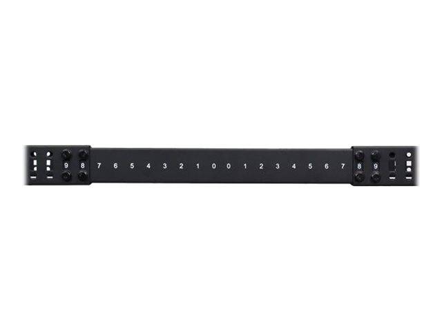 StarTech.com 12HE 4 Pfosten Open Frame Server Rack tiefenverstellbar mit Rollen / Nivellierfüße und Kabelverwaltung - De-1