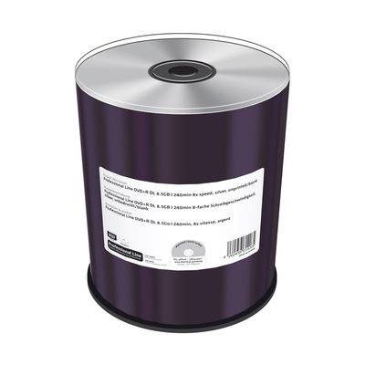 MEDIARANGE MRPL606-C - DVD+R DL - 120 mm - Druckbar - Tortenschachtel - 100 Stüc-1