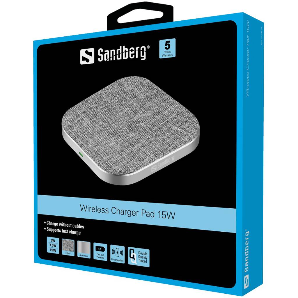 Sandberg - Induktive Ladematte - 15 Watt-3
