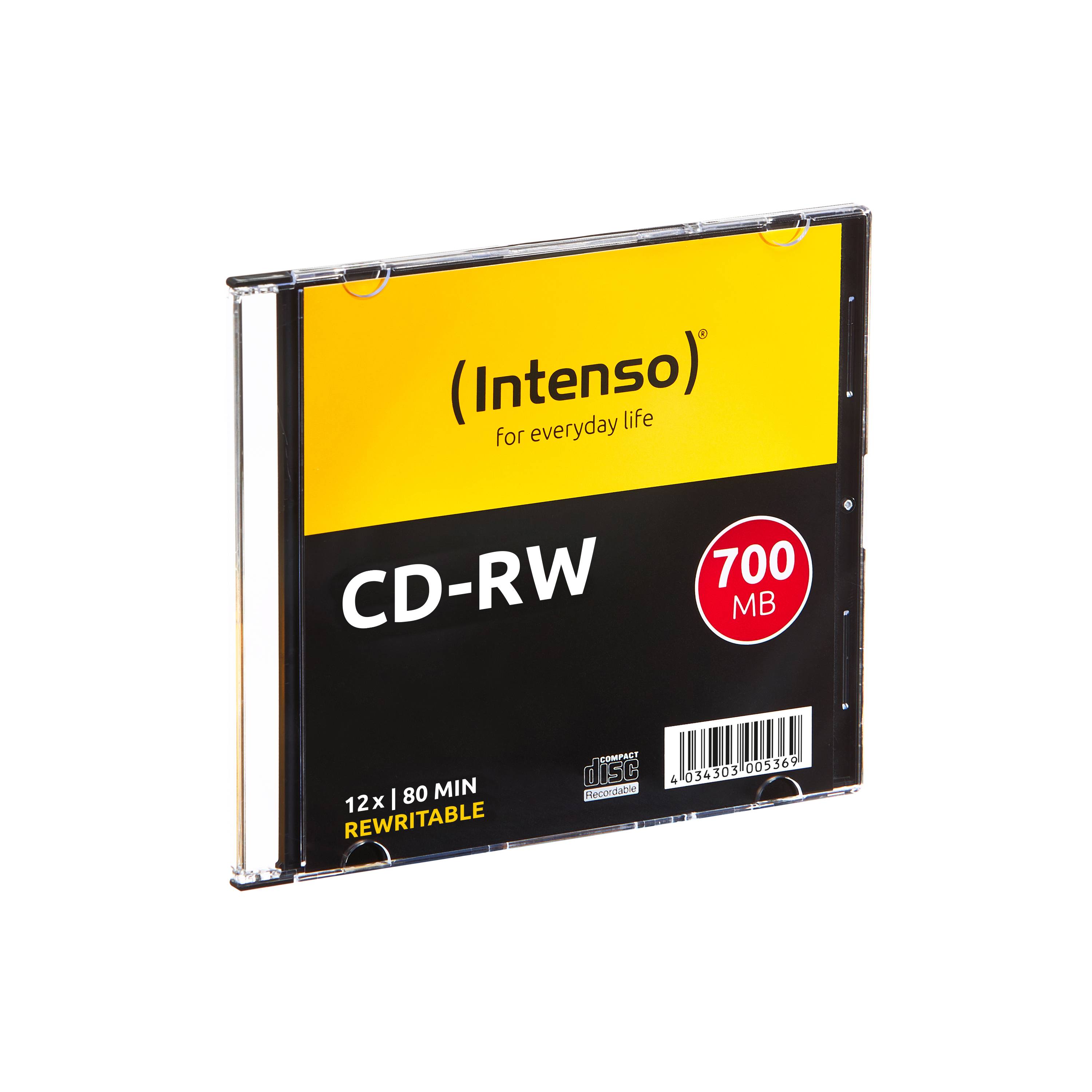 Intenso - 10 x CD-RW - 700 MB (80 Min) 12x-2