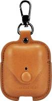 TERRATEC Air Box - Tasche für Kopfhöhrer - Leder, Polycarbonat - braun - für Apple AirPods (1. Generation, 2. Generation-3