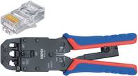 KNIPEX 97 51 12 SB Crimpzange für Westernstecker mit Mehrkomponenten-Hüllen brüniert 200 mm (SB-Karte/Blister)-3